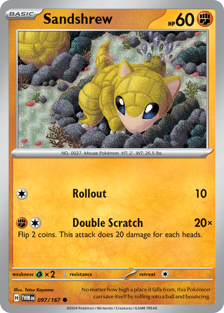 Sandshrew 97 / 167