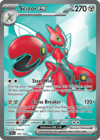 Scizor ex 195 / 162