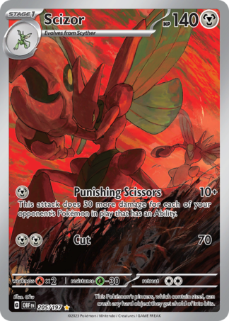 Scizor 205 / 197