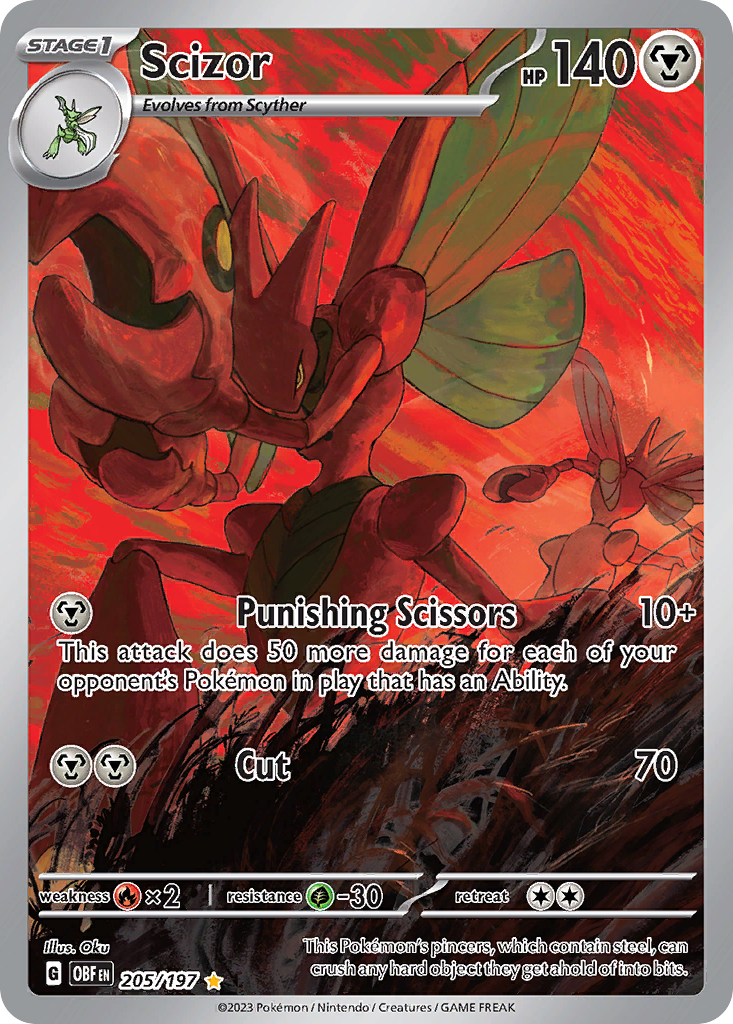 Scizor 205 / 197