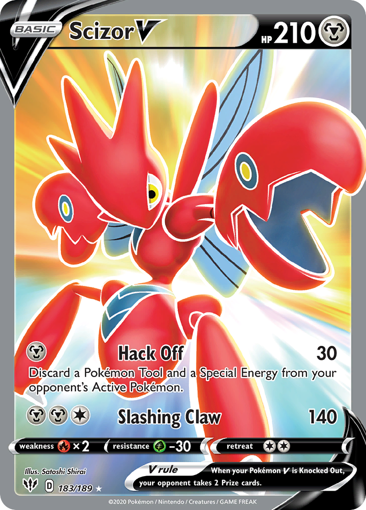 Scizor V 183 / 189