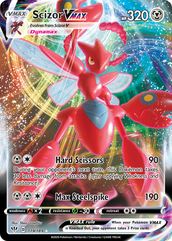 Scizor VMAX 119 / 189
