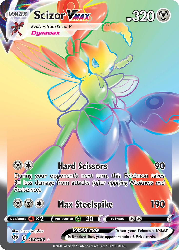 Scizor VMAX 193 / 189