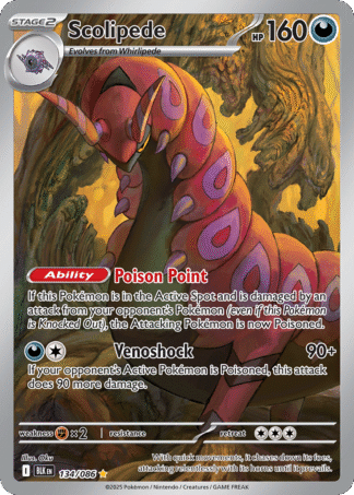 Scolipede 134 / 86