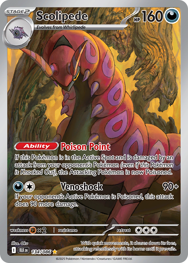 Scolipede 134 / 86