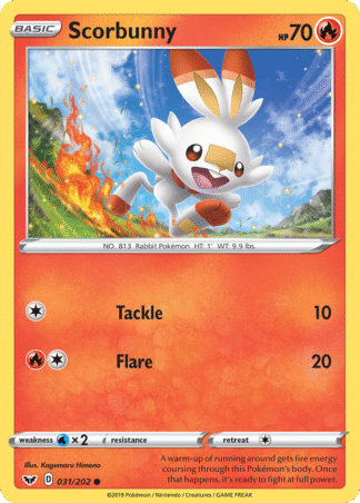 Scorbunny 31 / 202