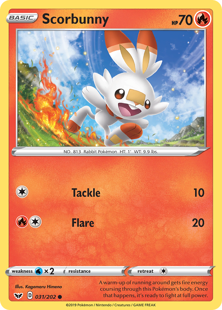 Scorbunny 31 / 202