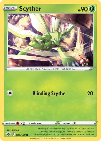 Scyther 4 / 189