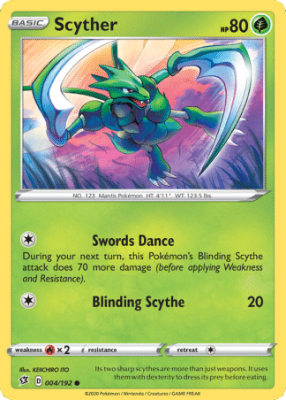 Scyther 4 / 192