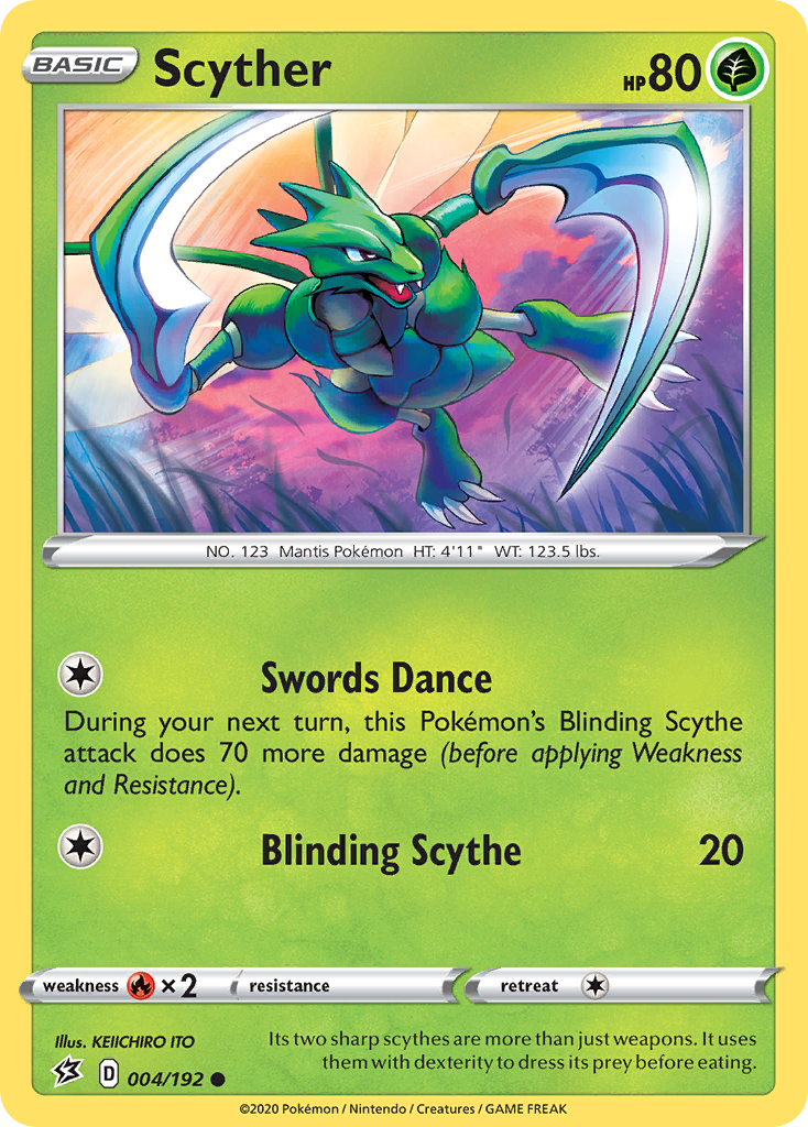Scyther 4 / 192