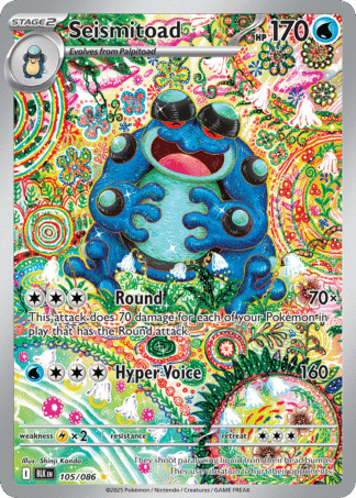 Seismitoad 105 / 86