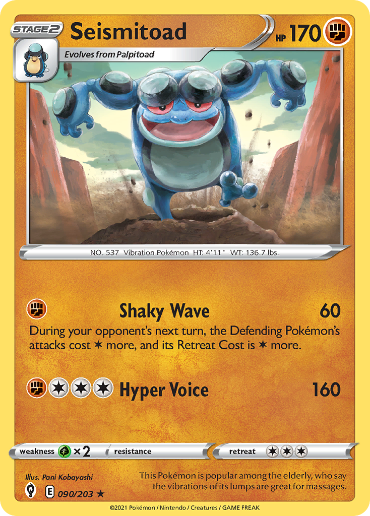 Seismitoad 90 / 203