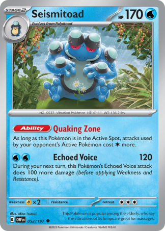 Seismitoad 52 / 197