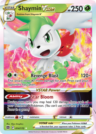 Shaymin VSTAR 14 / 172