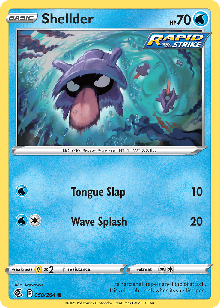 Shellder 50 / 264