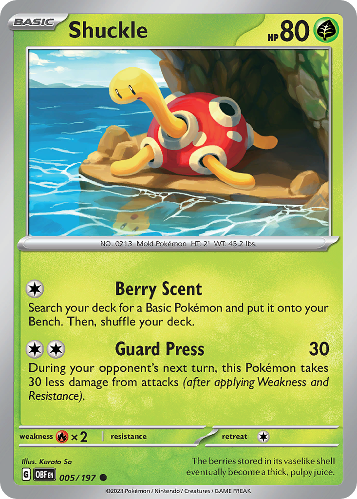 Shuckle 5 / 197