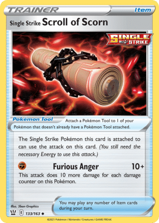 Single Strike Scroll of Scorn 133 / 163