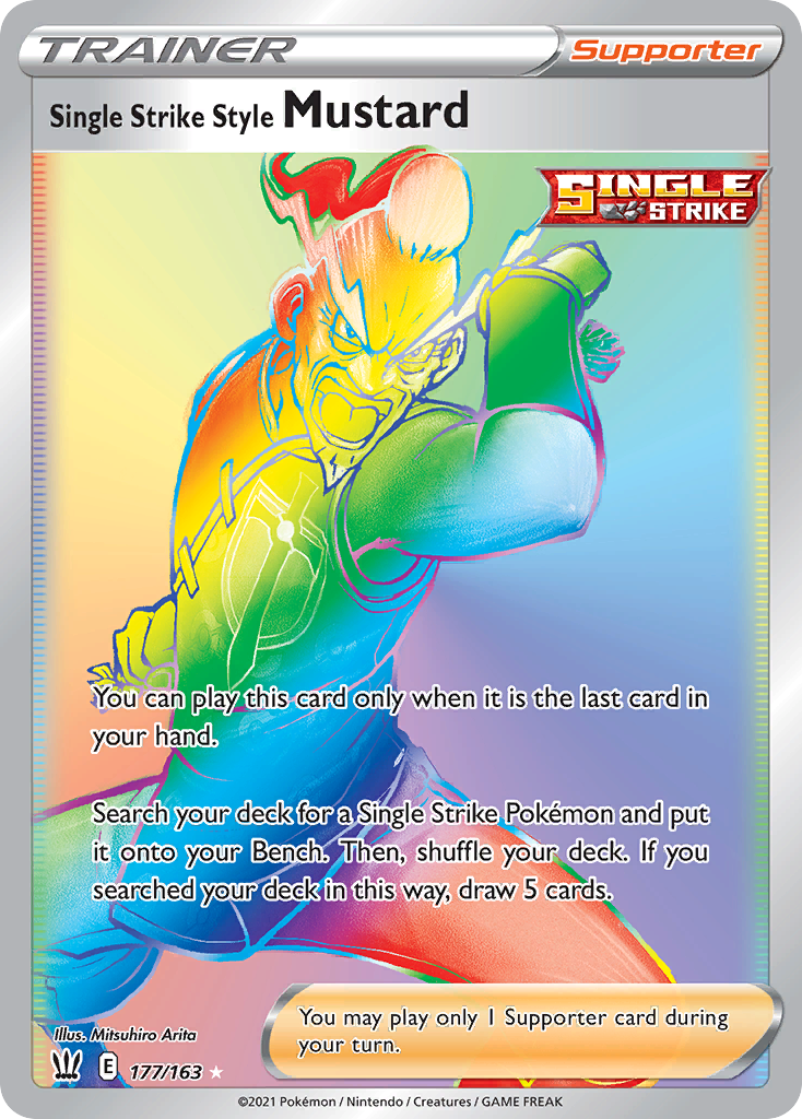 Single Strike Style Mustard 177 / 163