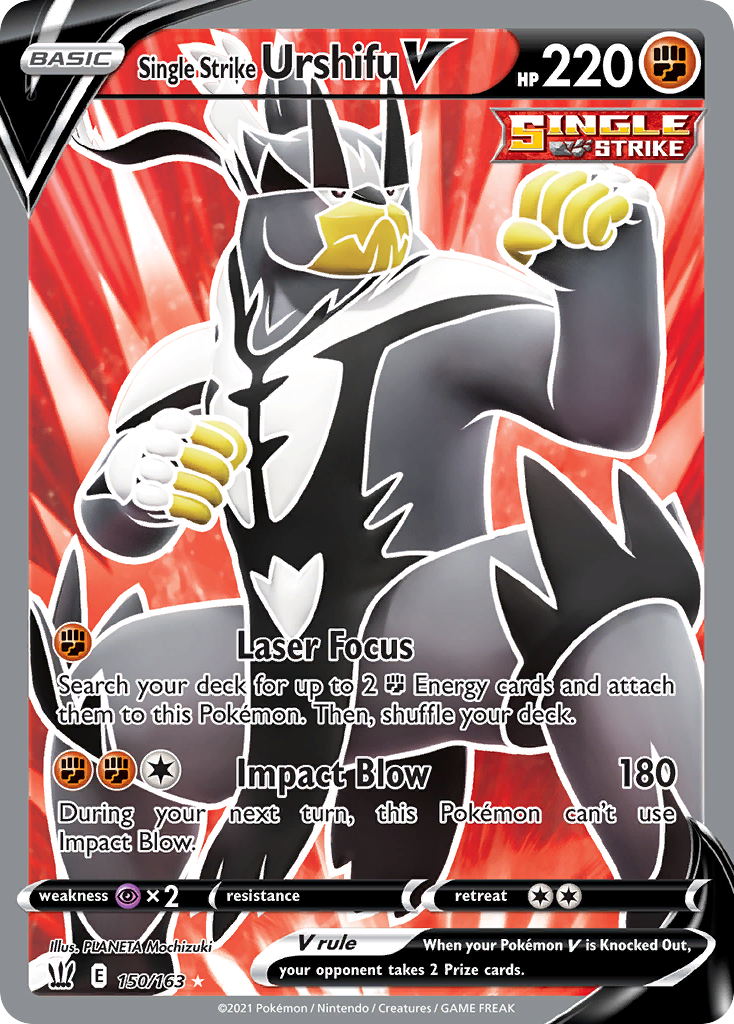 Single Strike Urshifu V 150 / 163
