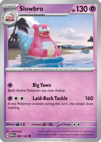 Slowbro 80 / 165