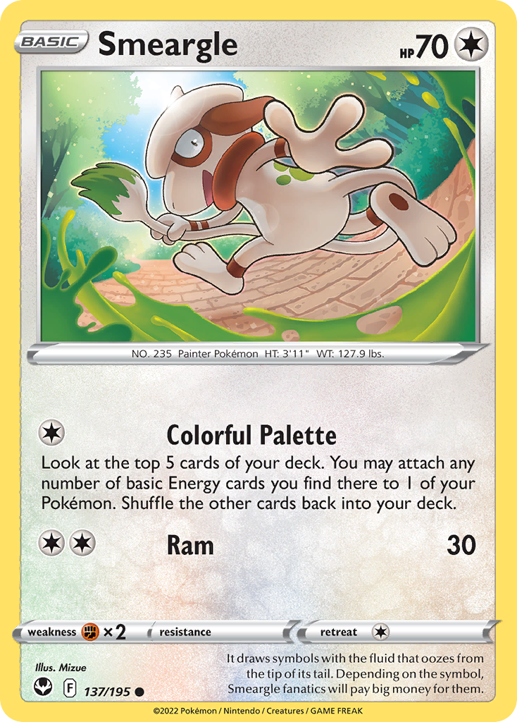 Smeargle 137 / 195