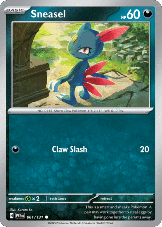 Sneasel 61 / 131