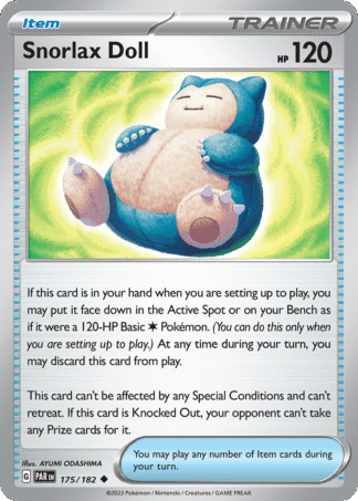 Snorlax Doll 175 / 182