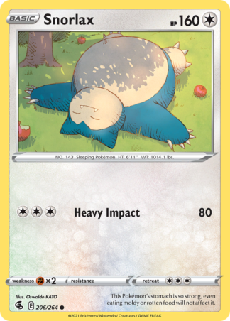 Snorlax 206 / 264