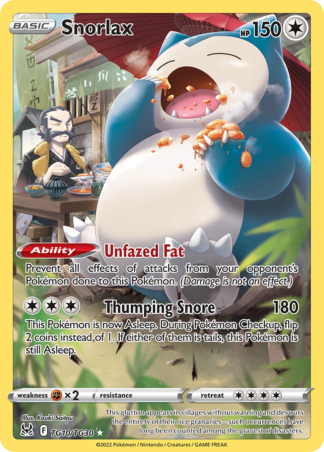 Snorlax TG10 / 196