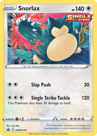 Snorlax SWSH119 / 307