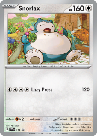 Snorlax 122 / 150