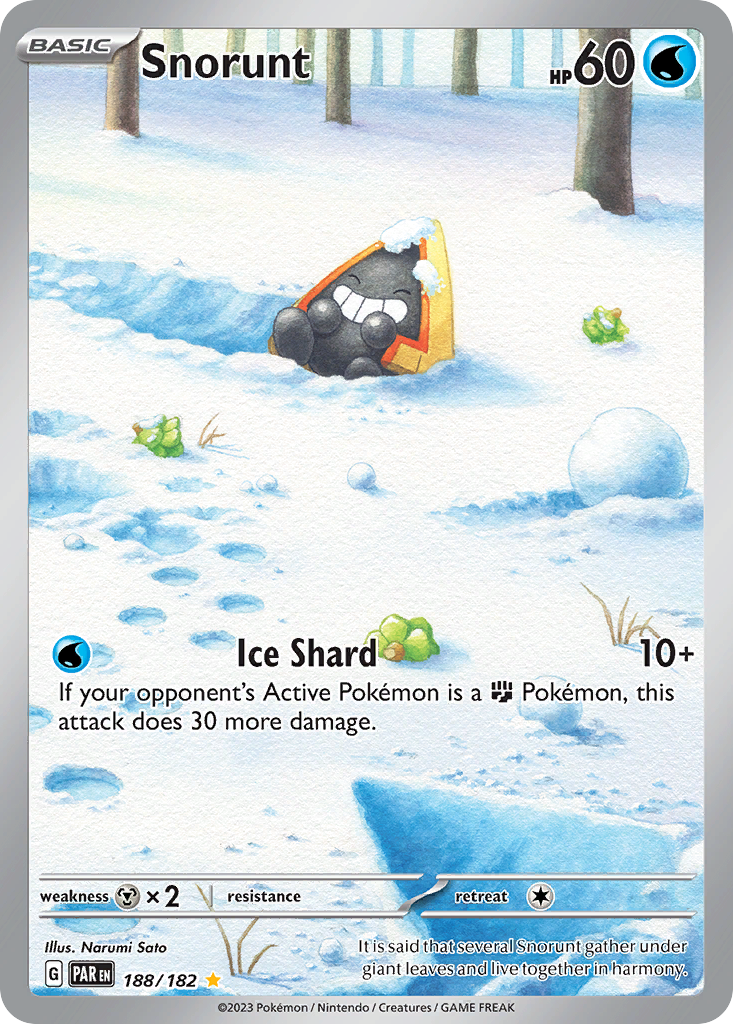 Snorunt 188 / 182
