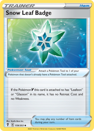 Snow Leaf Badge 159 / 203