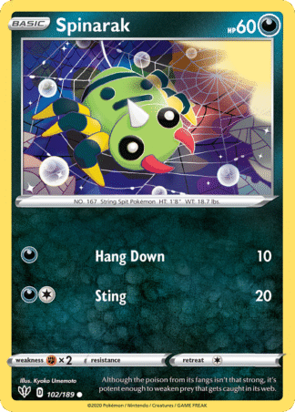 Spinarak 102 / 189