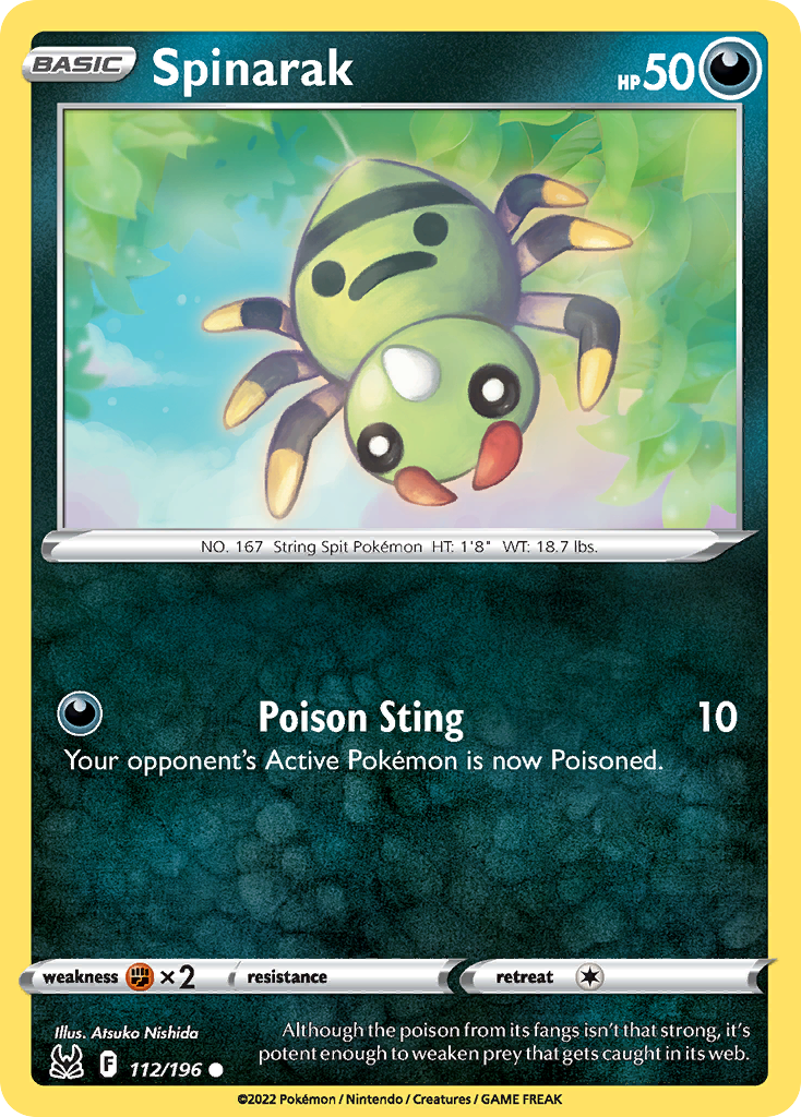 Spinarak 112 / 196