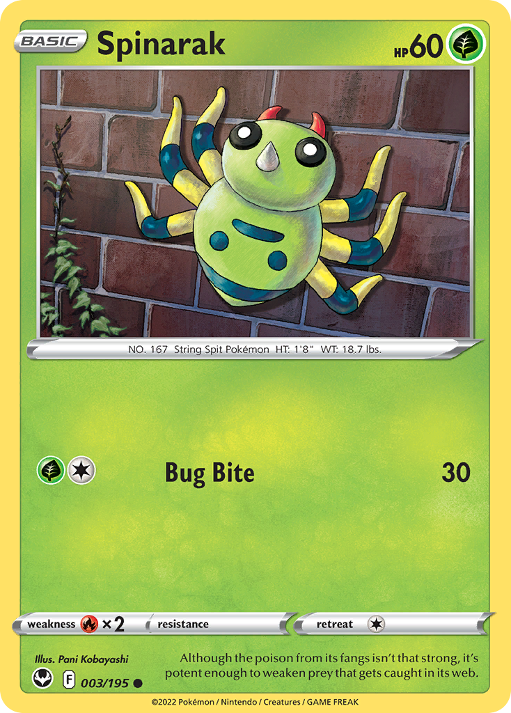 Spinarak 3 / 195