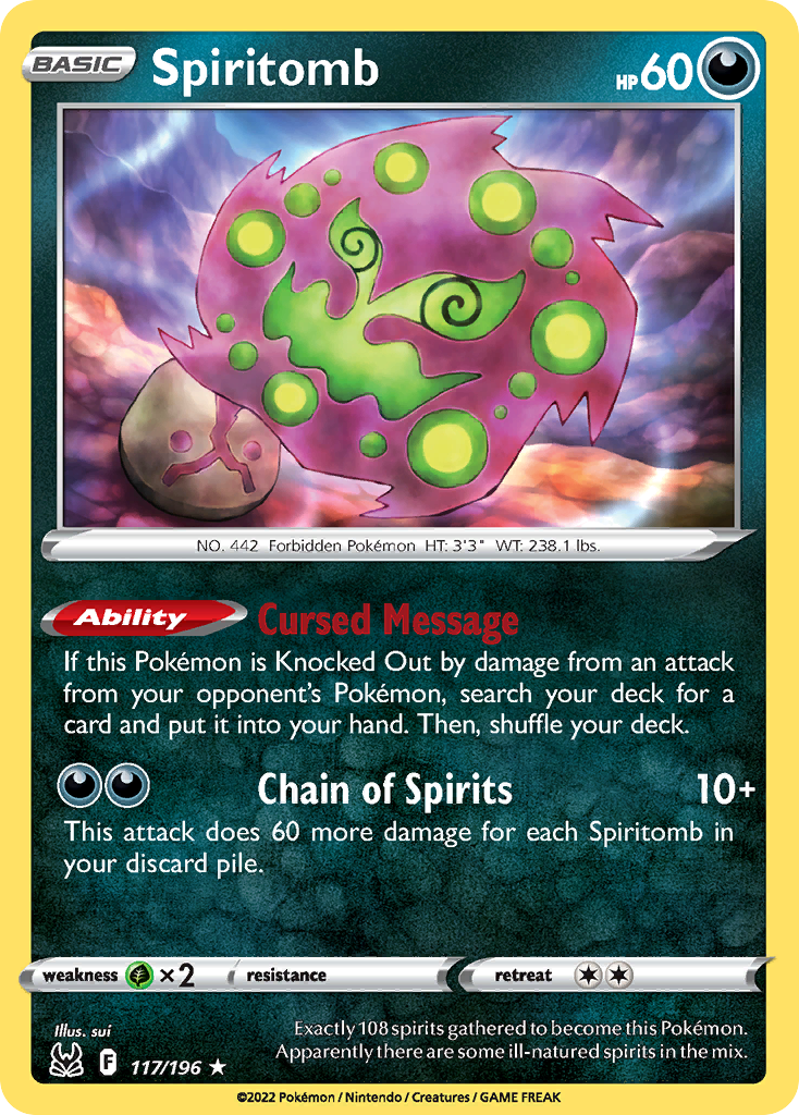 Spiritomb 117 / 196