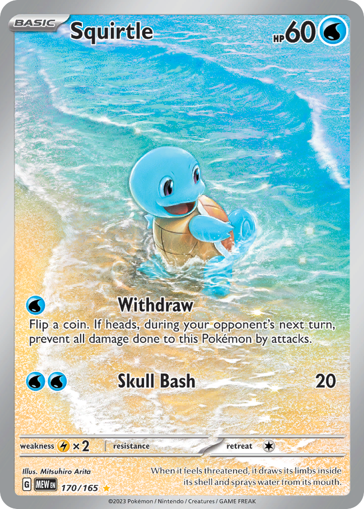 Squirtle 170 / 165