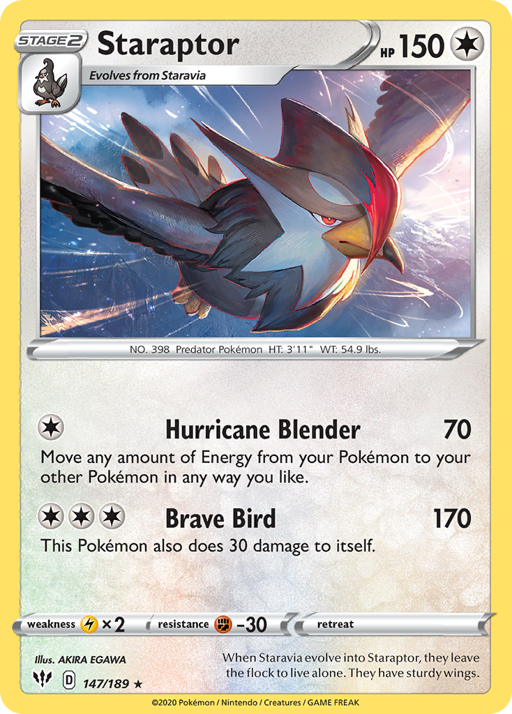 Staraptor 147 / 189