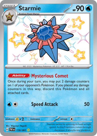 Starmie 119 / 91