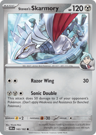 Steven’s Skarmory 142 / 182
