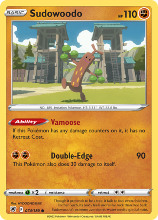Sudowoodo 74 / 189