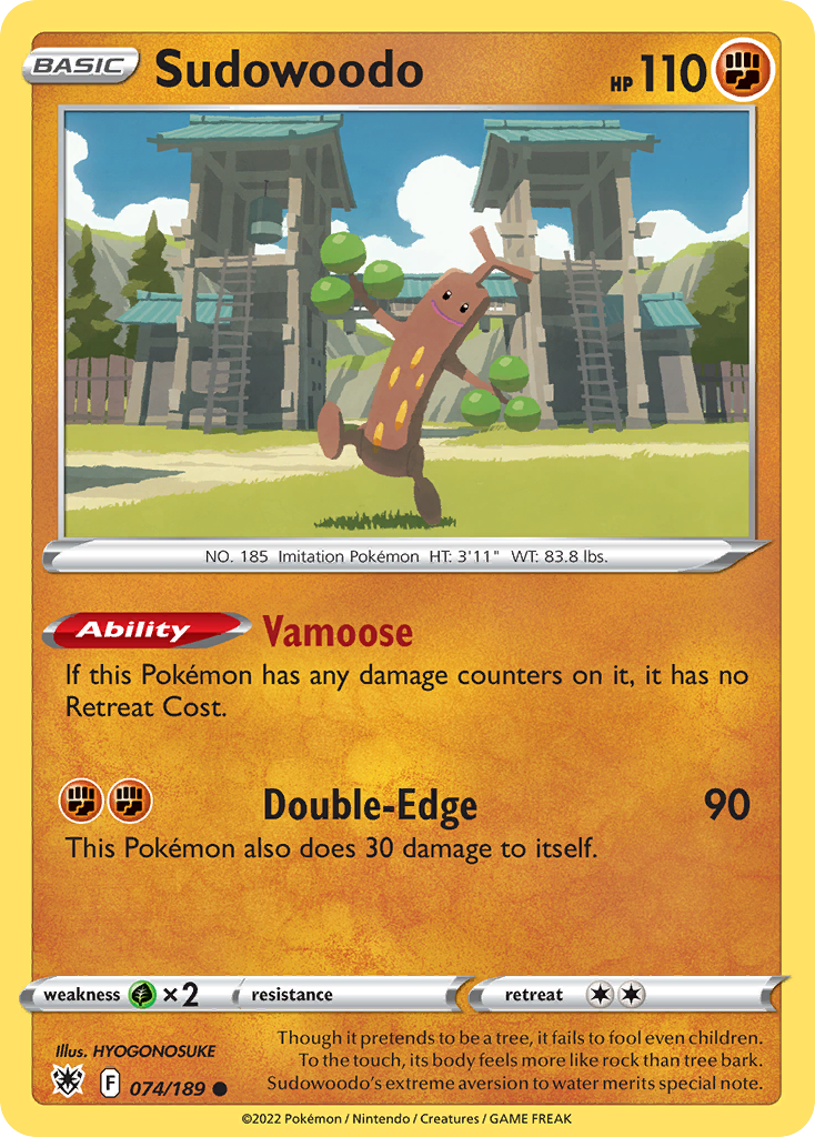 Sudowoodo 74 / 189
