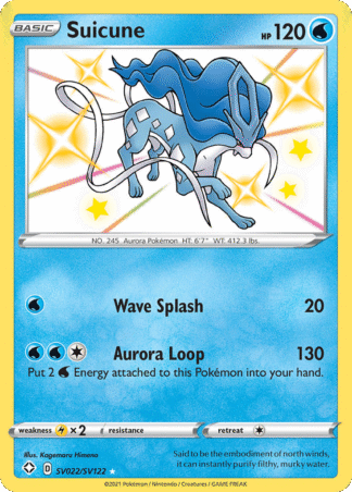 Suicune SV022 / 72