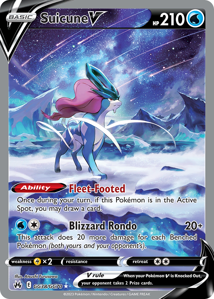 Suicune V GG38 / 159