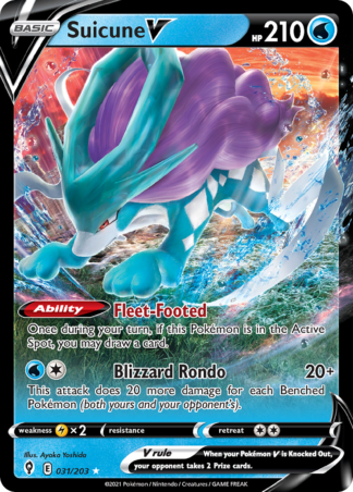 Suicune V 31 / 203