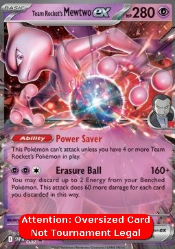 Team Rocket's Mewtwo ex 81 / 182 - Billede 2