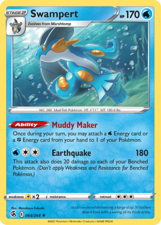 Swampert 64 / 264