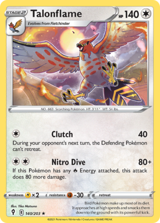 Talonflame 140 / 203