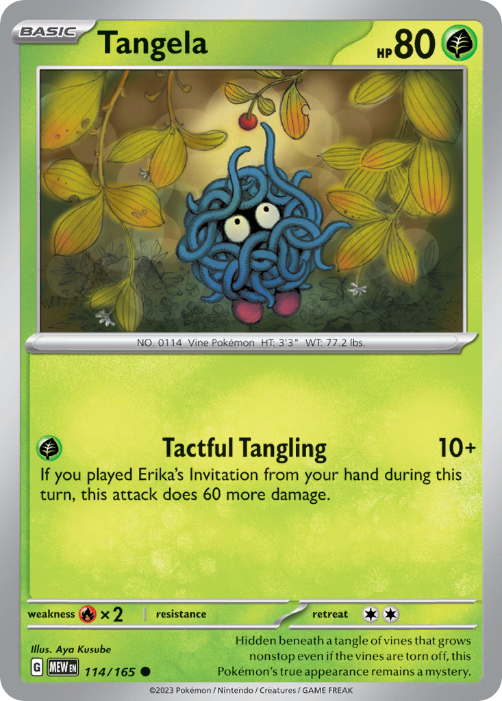 Tangela 114 / 165